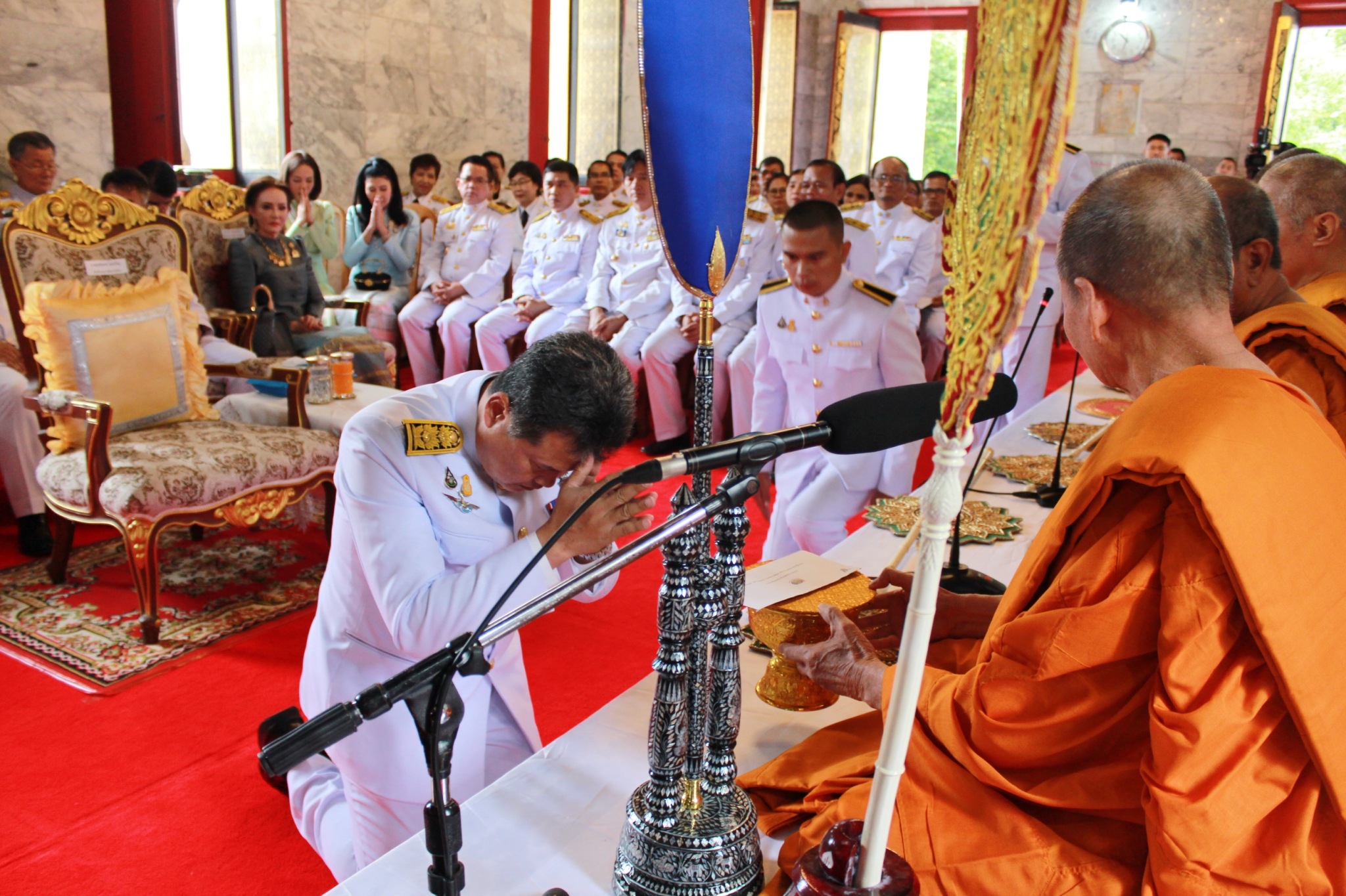 พช.สมุทรปราการร่วมพิธีถวายผ้าพระกฐินพระราชทาน