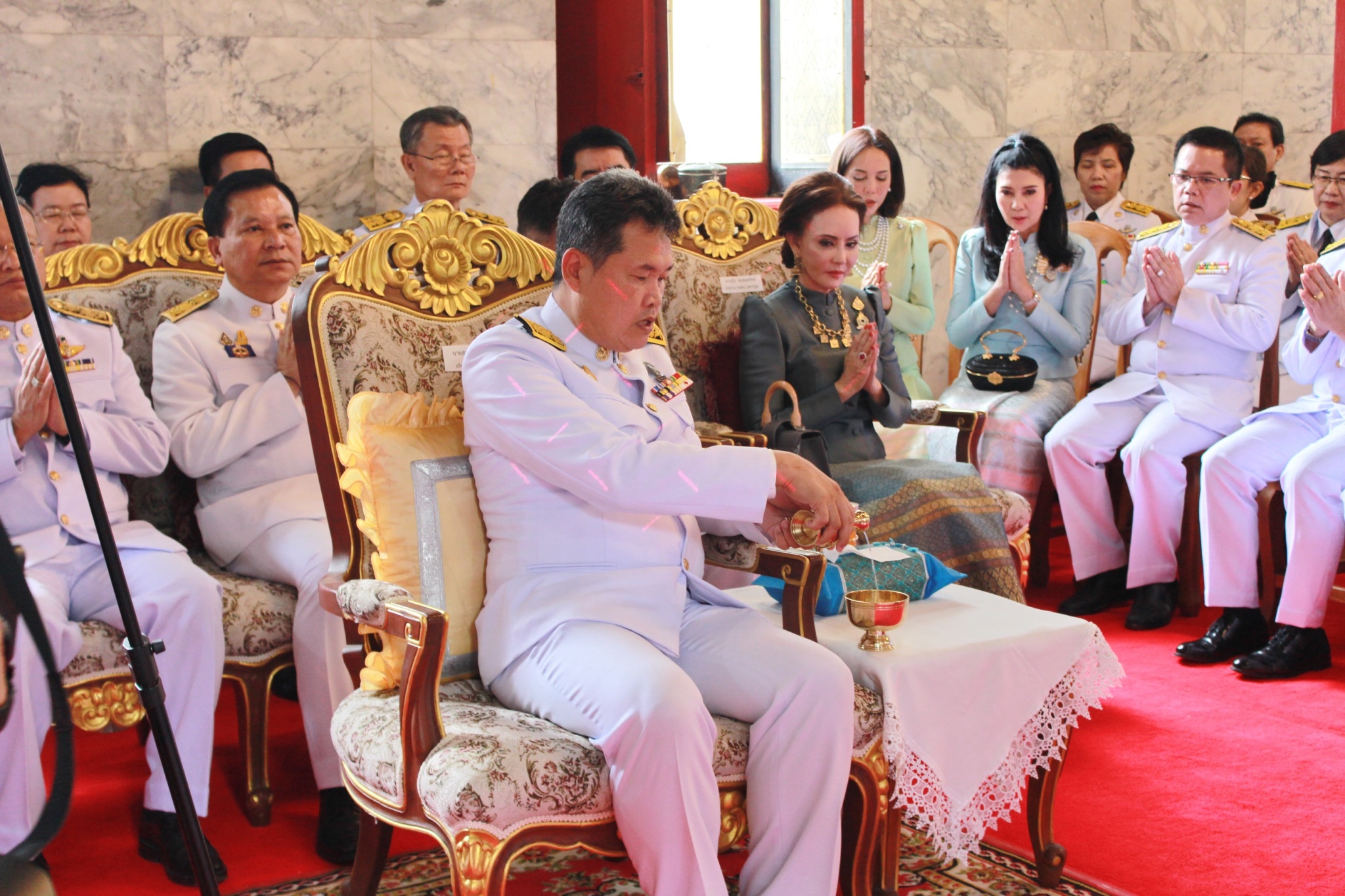 พช.สมุทรปราการร่วมพิธีถวายผ้าพระกฐินพระราชทาน