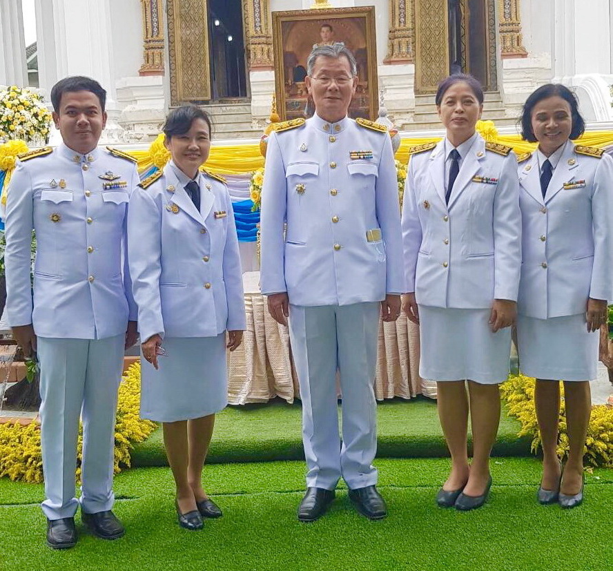พช.สมุทรปราการร่วมพิธีถวายผ้าพระกฐินพระราชทาน