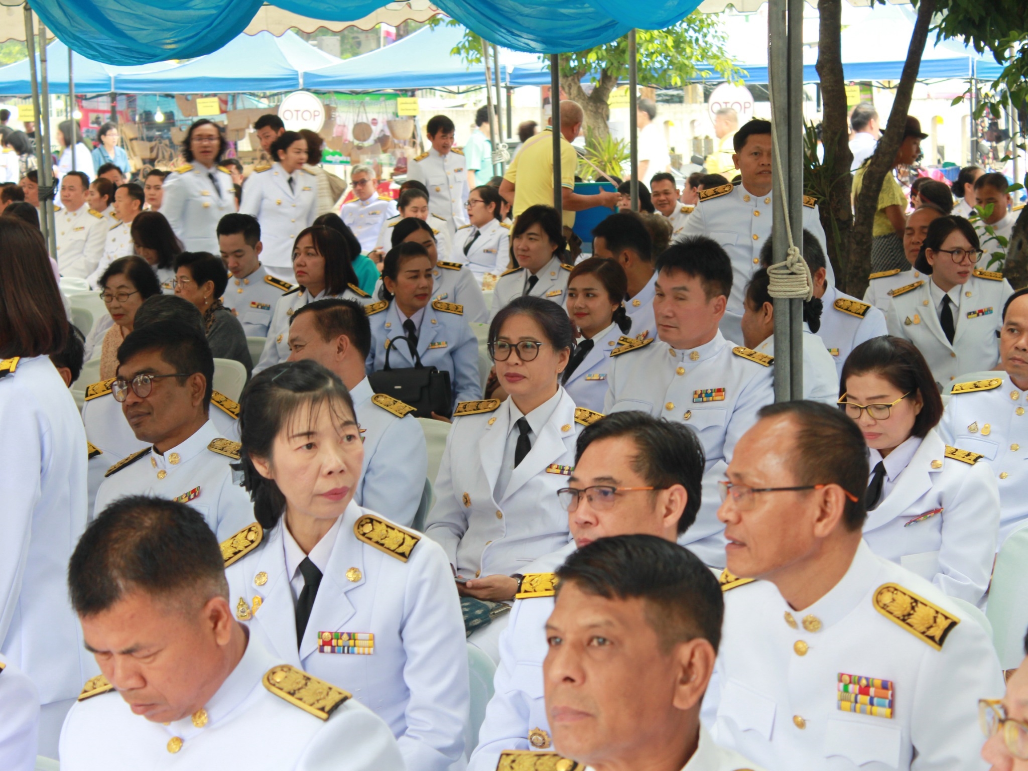 พช.สมุทรปราการร่วมพิธีถวายผ้าพระกฐินพระราชทาน