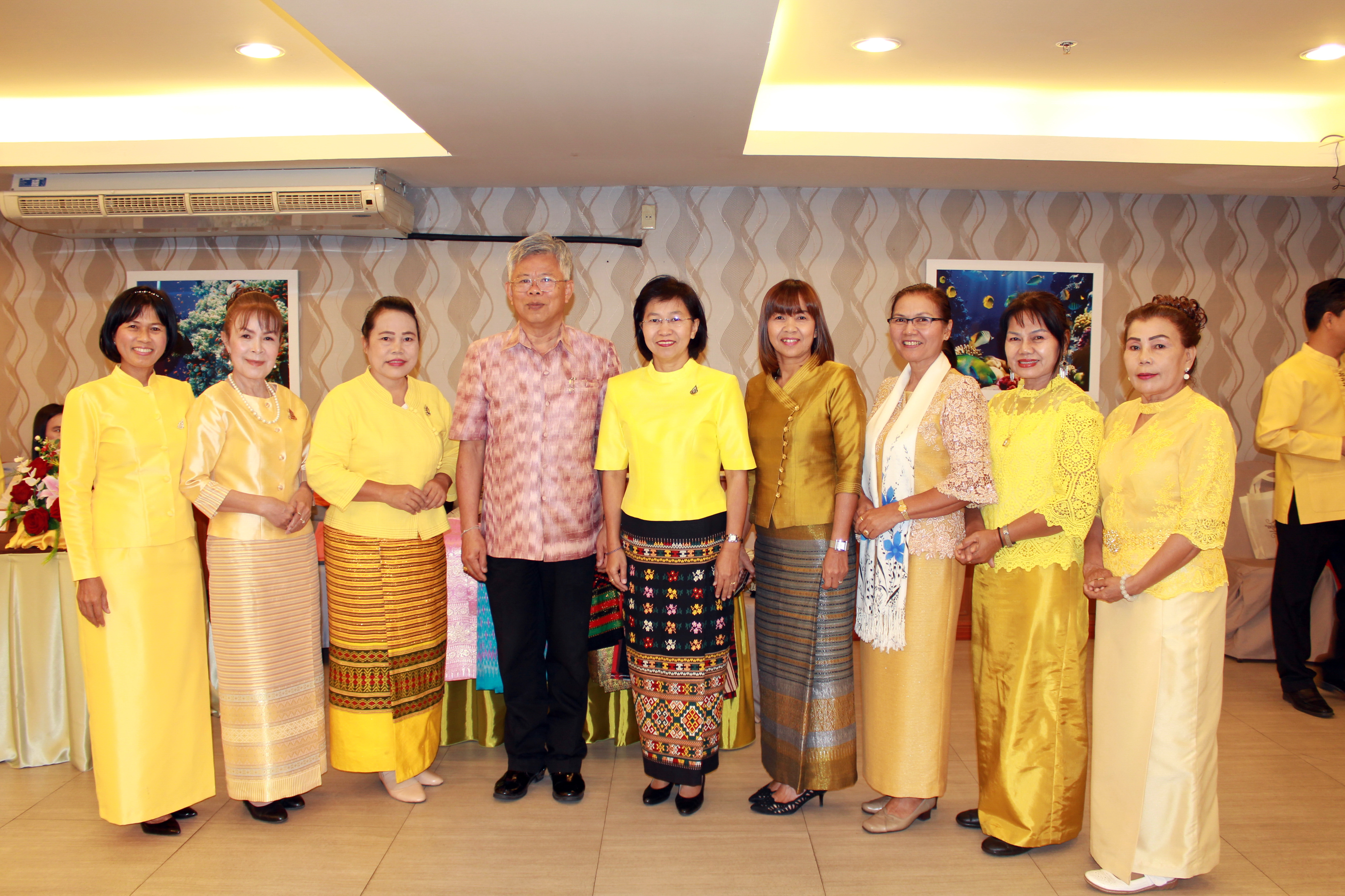 พิธีลงนามบันทึกข้อตกลงความร่วมมือ(MOU) โครงการสืบสาน อนุรักษ์ศิลป์ผ้าถิ่นไทย ดำรงไว้ในแผ่นดิน จังหวัดสมุทรปราการ
